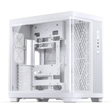 Caja Pc Jonsbo Tk-4 Midi-Tower, Atx, Tempered Glass - Blanco