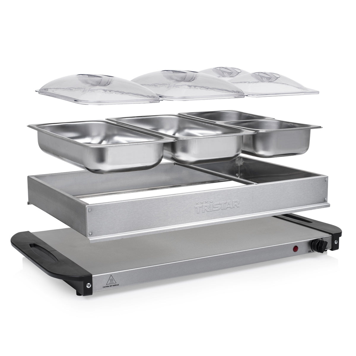 Tristar Bp-6285 Buffet Servierer Acero Inoxidable