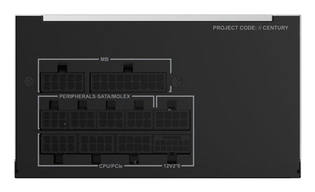 EAN 4710562747263 - Montech CENTURY II unidad de fuente de alimentación 850 W 20+4 pin ATX ATX Plata, Negro imagen 6