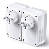 Tp-Link Kit De 2 Plc De 500 Mbps - 1 Puerto Ethernet Y Enchufe Integrado