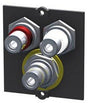 EAN 4016514031054 - Bachmann 917.026 toma de corriente 3 x RCA Negro imagen 1