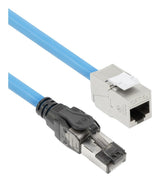 Morado 30 Meters S Ftp Cat6a B2ca Poe++ 100w Solid Prefab Installation Cable, Rj45 Male  Female