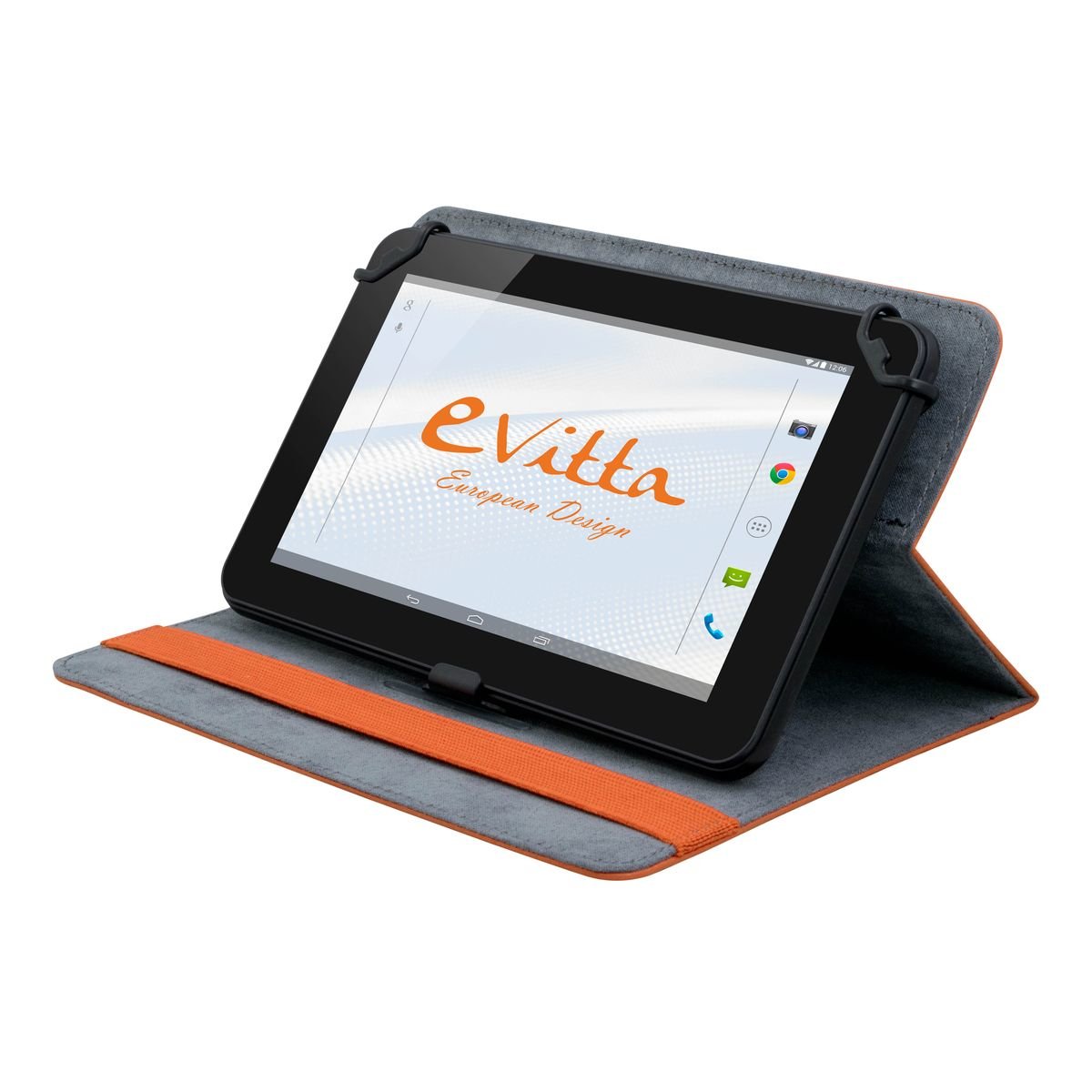 Funda Tablet E-Vitta Stand 2p 7" Naranja