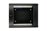Extralink 6u 600x600 Azh Wall-Mounted Rackmount Cabinet Swing Type Black