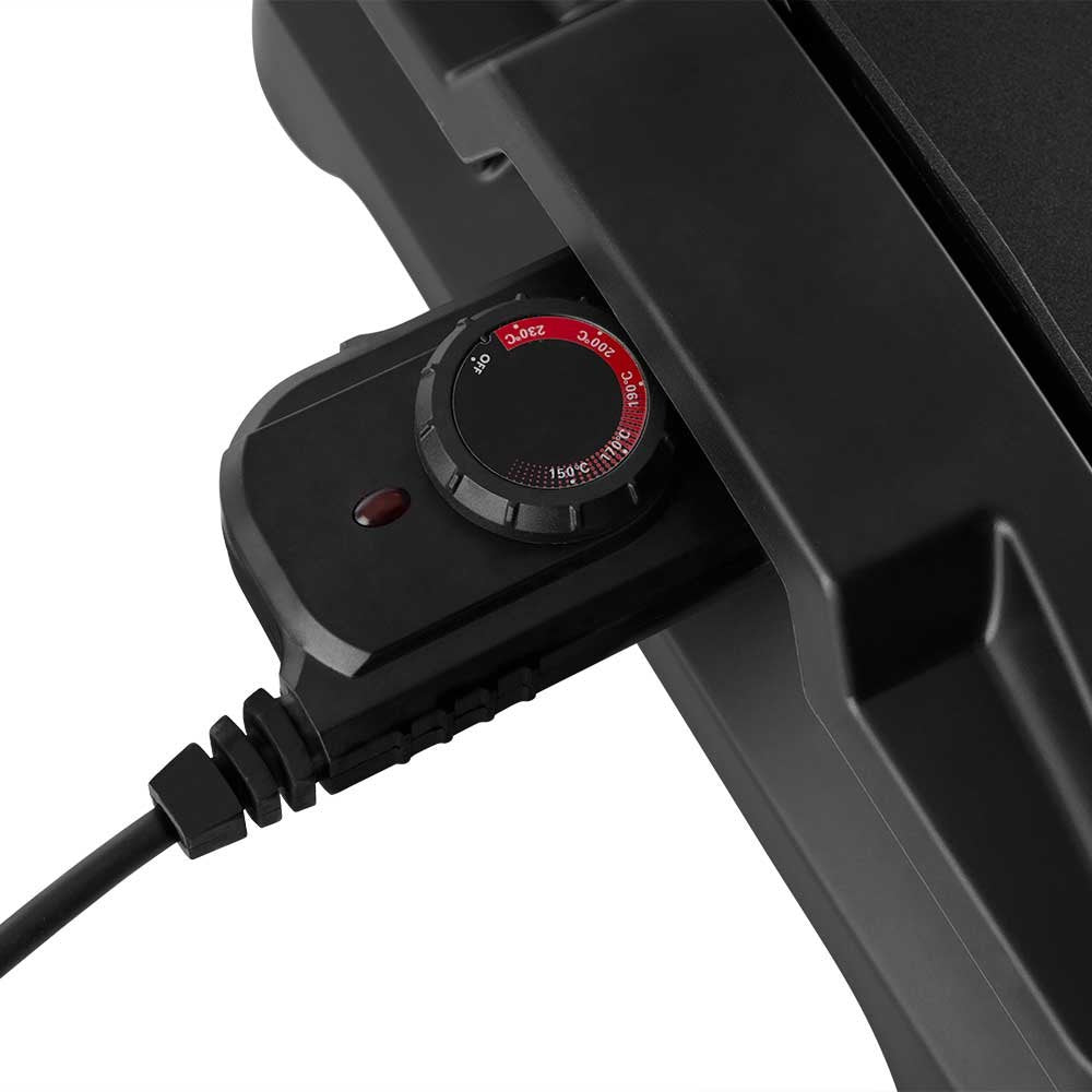 Orbegozo Bc 4000 Barbacoa Electrica De Sobremesa - Potente Y Versatil Para Grandes Reuniones - Doble Zona De Grill Y