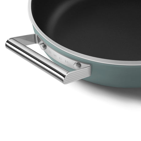 EAN 8017709356118 - Smeg DPF2812EGM batería de cocina Verde Aluminio, Acero inoxidable 4,3 L 28 cm imagen 5