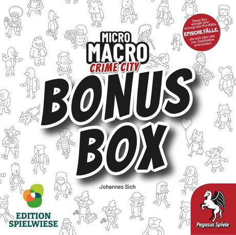 EAN 4250231735899 - Pegasus Spiele MicroMacro: Crime City - Bonus Box Juego de mesa Familia imagen 3