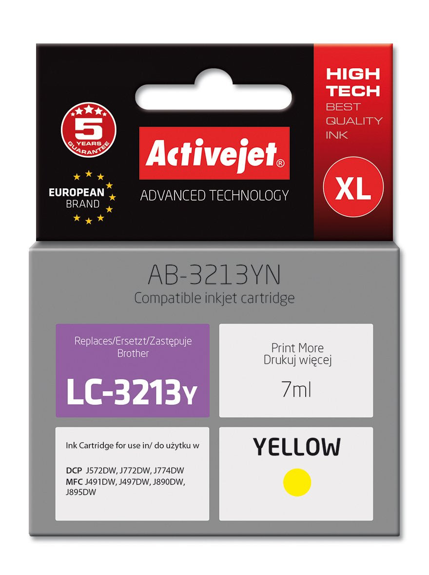 EAN 5901443119081 - Activejet AB-3213YN cartucho de tinta 1 pieza(s) Compatible Rendimiento estándar imagen 1