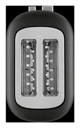 Kitchenaid 5kmt2109ebk Manueller 2-Scheiben Toaster Kitchenaid Hierro Fundido Negro