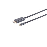 Usb-C > Displayport (St-St) 3m 4k 60hz Delock Negro