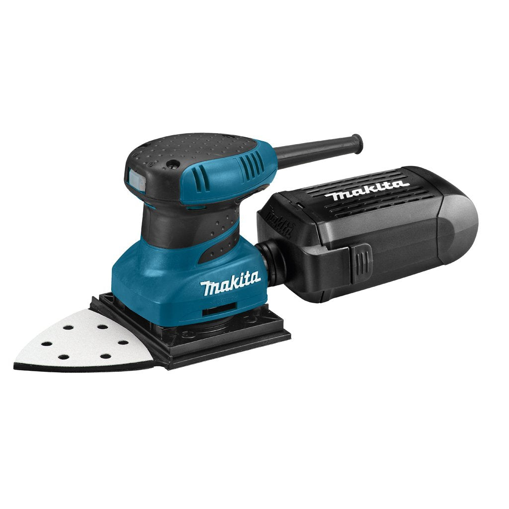 Makita Bo4565k Lijadora Portátil Lijadora Orbital 14000 Opm Negro, Turquesa 200 W