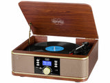 Stereo Turntable Dab+ Bluetooth Usb Aux-In Trevi Tt 1042 Dab