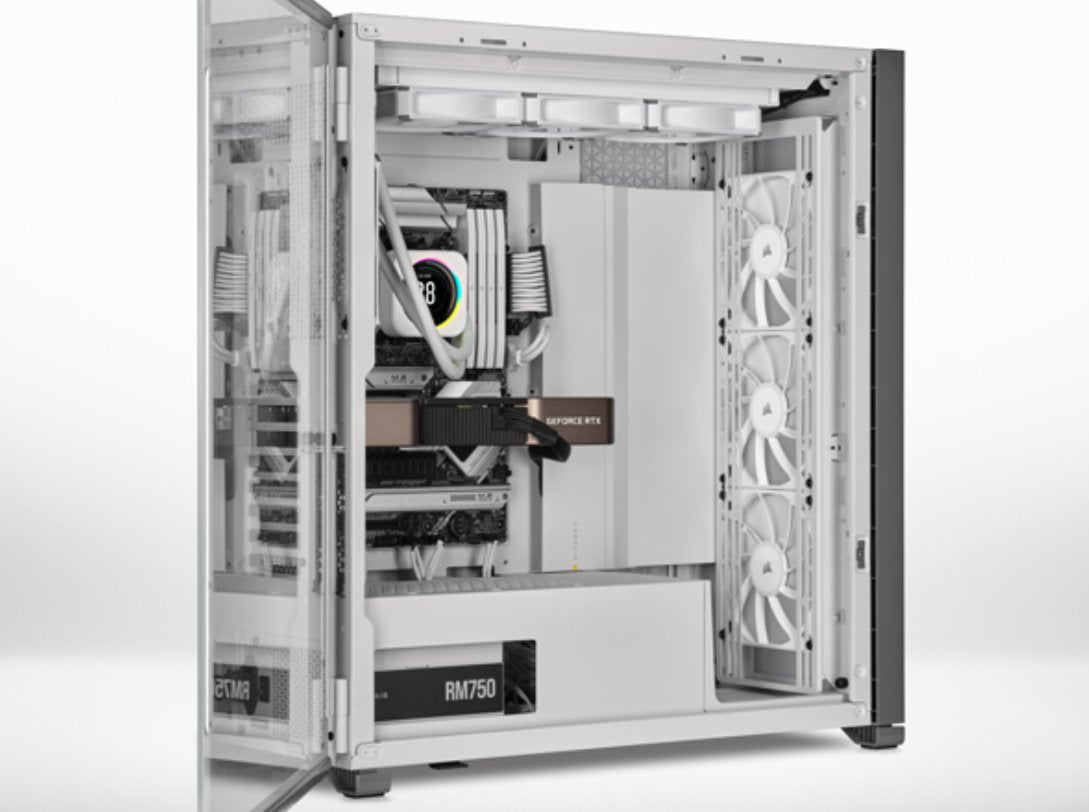 Ventilador Corsair 120*120*25 Af120 Elite Fluid Dynamic White