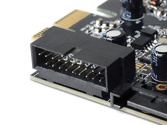 Silverstone  Ec04-E: Tarjeta Pci-E 1x Con 2 Salidas Usb 3.0 Trasera Y Dos Usb 3.0 Internas