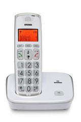 Telefono Cordless Brondi Bravo Gold 2 Bianco