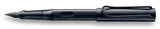 Lamy Pluma Estilográfica Al-Star Black 071m Punta Media Tinta Azul Color Negro