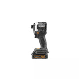 Llave De Impacto A Batería Dewalt Dcf85me2gt, 18 Voltios, 1/4", En Diseño Mclaren Gris/Negro, 2 Baterías Powerstack Li-Ion De 1,7 Ah, En Caja T Stak