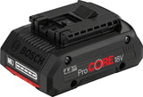 Batería Bosch Procore18v 4.0 Ah Professional, 1600a016gb