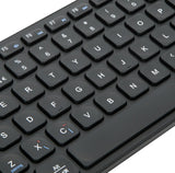 Targus Teclado Compacto Multidispositivo Antimicrobiano Inalámbrico Bluetooth 5.1 Qwerty Reino Unido Negro B2b