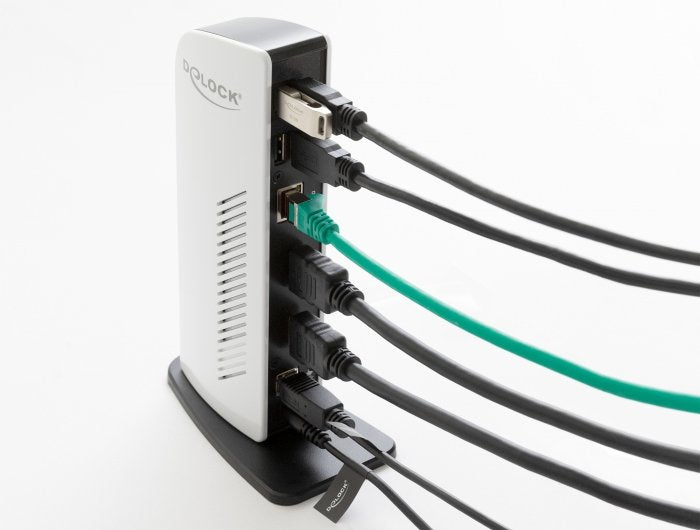 Delock Usb Dockingstation Dual Hdmi Full-Hd / Usb 3.2 / Lan / Audio