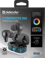 EAN 4714033632508 - Defender CYBERDOTS 250 Auriculares True Wireless Stereo (TWS) Dentro de oído Llamadas/Música/Deporte/Uso  imagen 6