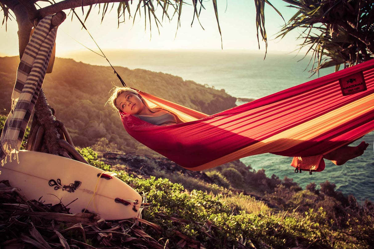 Amazonas Hamaca De Aventura Fire Az-1030412 Hamaca Para Acampar Az-1030412