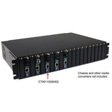Startech.Com Conversor De Medios Gigabit Ethernet A Fibra Óptica Monomodo Sc 1x Rj45 Hembra 30km Conversor De Soportes De Fibra 100mb Lan 100base-Fx Rj-45 / Modo Sencillo Sc Hasta 30 Km 1310 Nm Para P/N: Etchs2u Sva12m2neua Sva12m5na