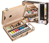 Talens Van Gogh Set Básico Caja De Madera 10 Tubos De 40ml Pinturas Al Óleo + Accesorios C/Surtidos