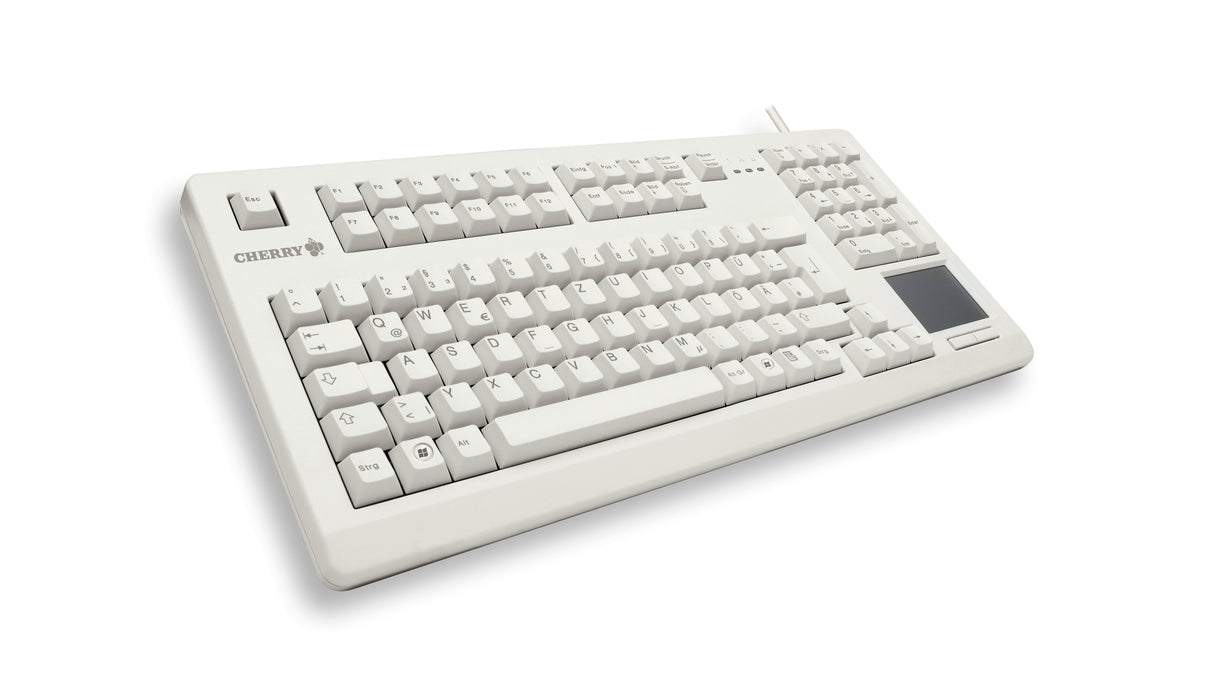 Cherry Tas Touchboard G80-11900 Corded Eu-Layout Gris Claro