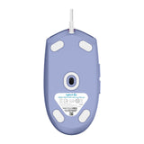 Logitech Raton G203 Lightsync Gaming Usb Lila 910-005853