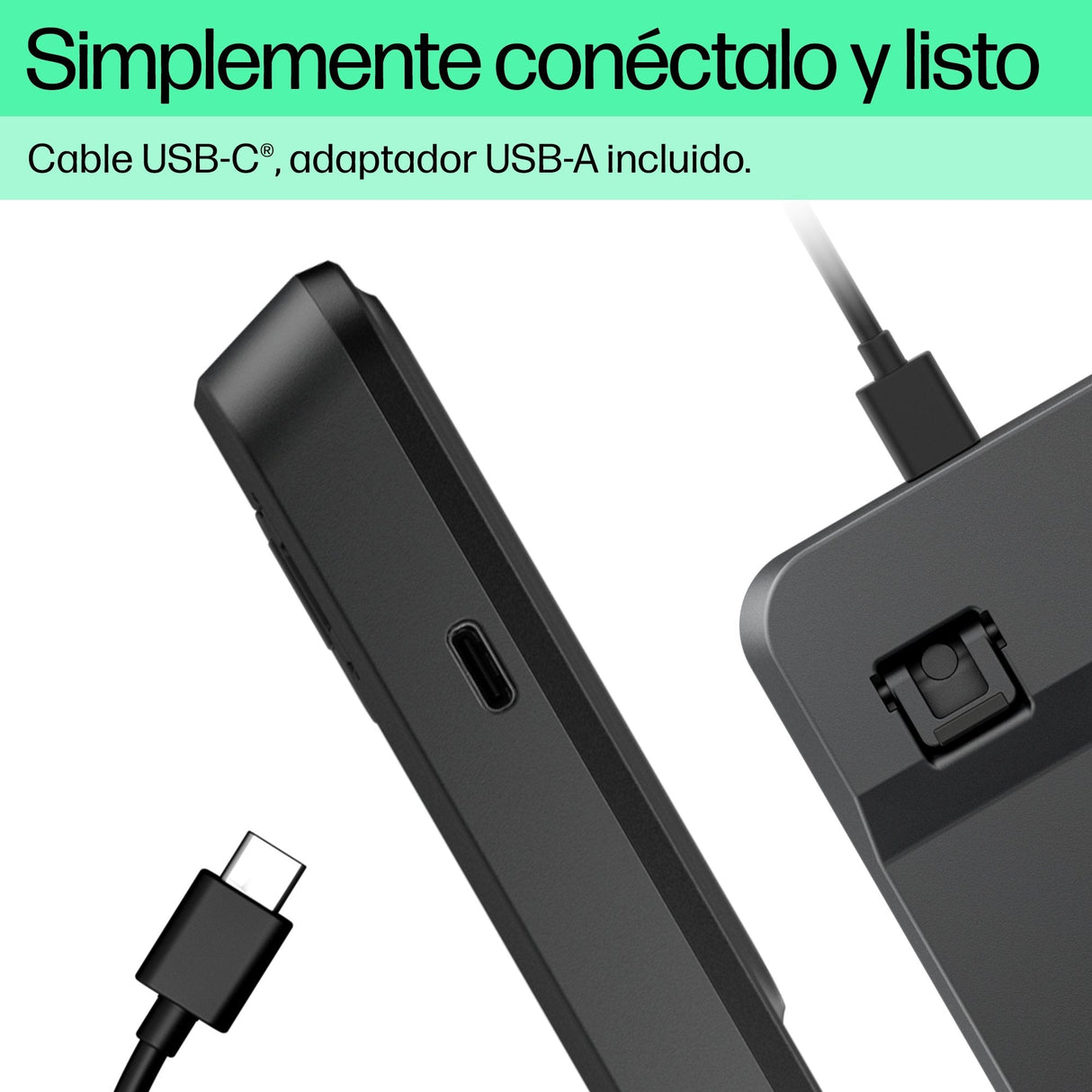 EAN 0197192768501 - HP 400 Backlit Wired Keyboard teclado Hogar USB QWERTY Inglés Negro imagen 4