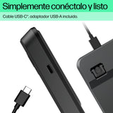 EAN 0197192768501 - HP 400 Backlit Wired Keyboard teclado Hogar USB QWERTY Inglés Negro imagen 4