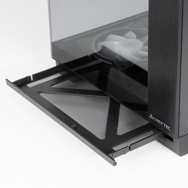 EAN 0753263078681 - Chieftec Visio GM-30B-TG-OP schwarz Tempered Glass x 2 Cubo Negro imagen 14