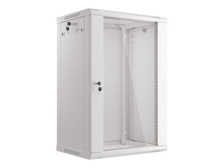 EAN 5901969403220 - Lanberg WF01-6418-10S armario rack 18U Bastidor de pared Gris imagen 7