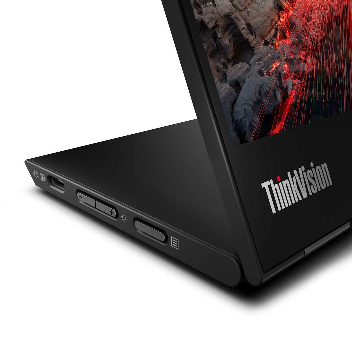 Lenovo - Thinkvision M14t Pantalla Para Pc 35,6 Cm (14") 2240 X 1400 Pixeles 2.2k Led Pantalla Táctil Negro