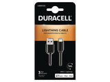 EAN 5055190136737 - Duracell USB5012A cable USB 1 m Lightning Negro imagen 1