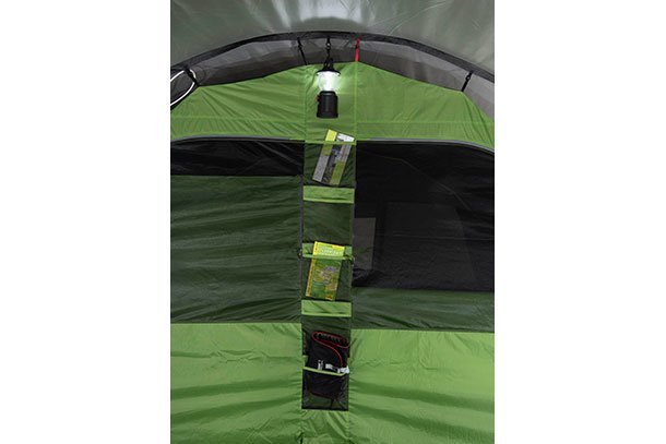Tienda Túnel Familiar High Peak Garda 4.0 Gris/Verde 11821