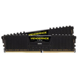 Memoria Ram Corsair Ddr4 3200 16gb C16 Ven Lpx K2 2x8gb,1.35v, Vengeance Lpx Black, Black Hsp