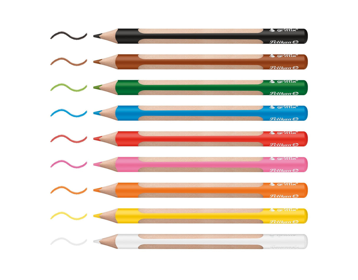 Lapices Pelikan Griffix Multicolor 10 Pieza(S)