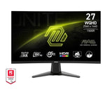 27"(68.6cm)Tft Msi Mag 27cq6fde Qhd 180hz 9s6-3cd91m-023 Retail