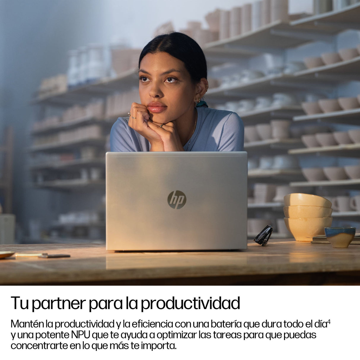 EAN 0199764324740 - HP ProBook 4 G1q Notebook Next Gen AI Wolf Pro Security Edition Copilot+ PC Snapdragon X1-26-100 Portátil imagen 7