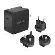 EAN 4052792069723 - LogiLink PA0302 cargador de dispositivo móvil Universal Negro Corriente alterna Carga rápida Interior imagen 1