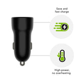 Dbramante1928 Re-Charge Adaptador De Corriente Para El Coche 18 Vatios (Usb) Negro
