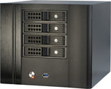 Caja Pc Inter-Tech Mini Itx Ipc Sc-4004 Usb Negra