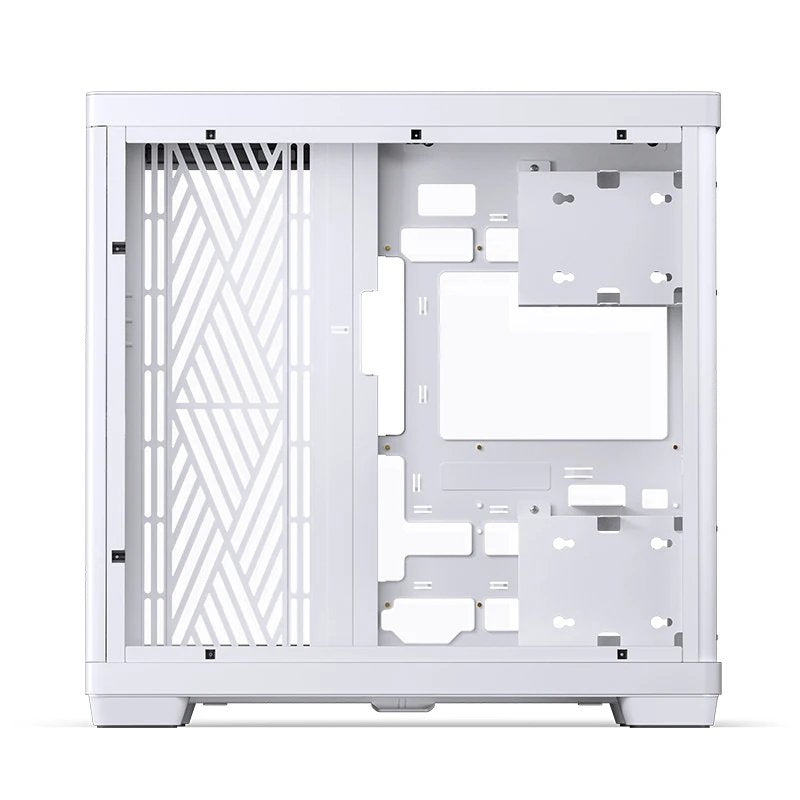 Caja Pc Jonsbo Tk-4 Midi-Tower, Atx, Tempered Glass - Blanco
