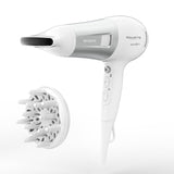 Secador De Pelo Powerline Rowenta Cv5930f0 6 Configuraciones De Velocidad / Temperatura - Blanco Y Plateado