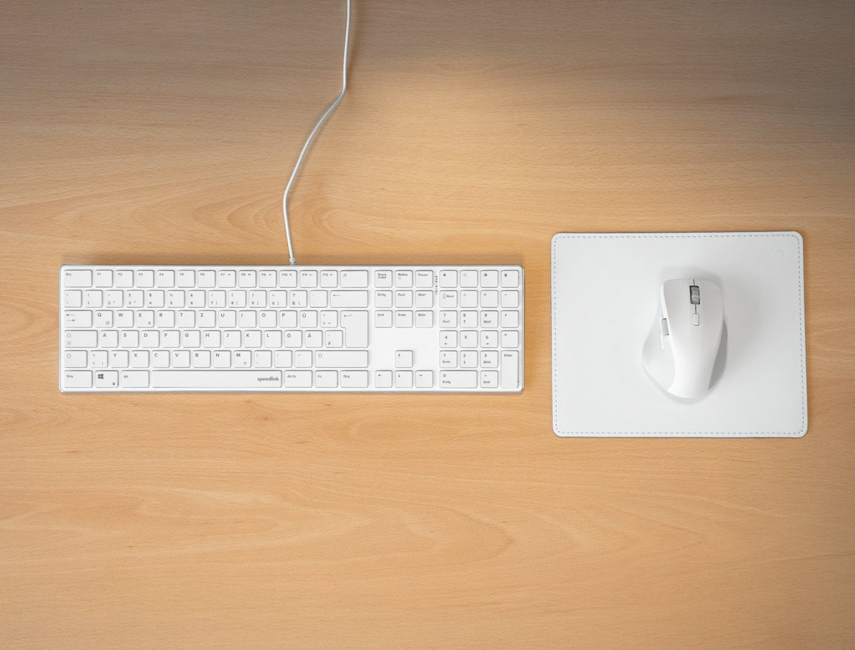 EAN 4027301255379 - SPEEDLINK SL-640010 teclado Oficina USB Alemán Blanco imagen 6