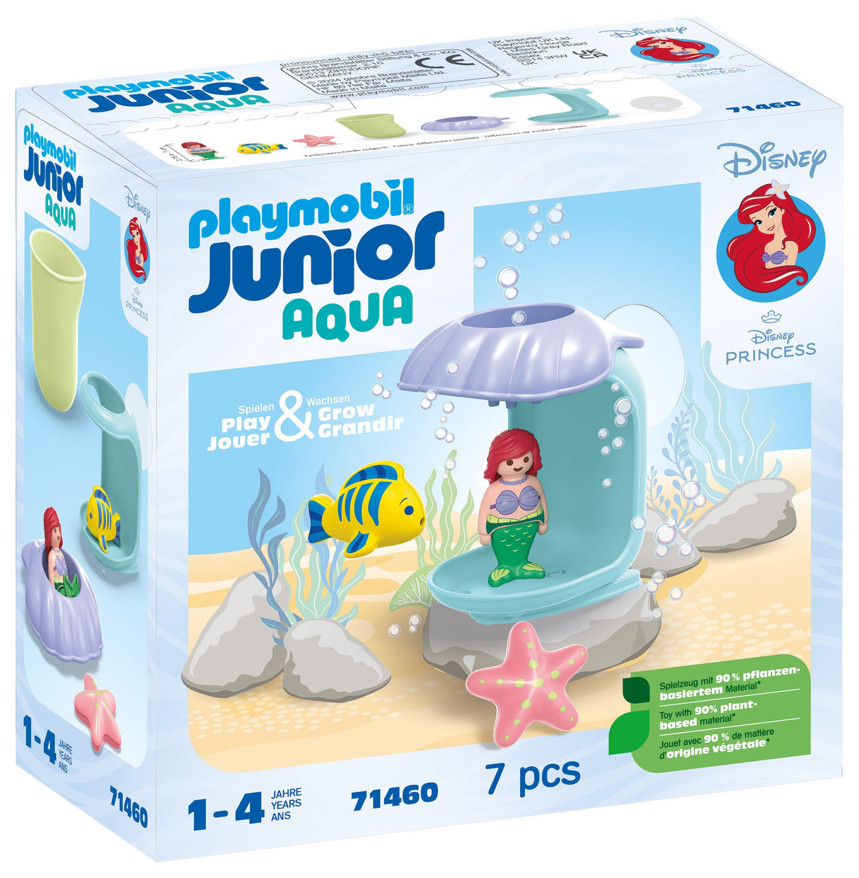 Playmobil Junior Disney: Lluvia De Conchas De Ariel