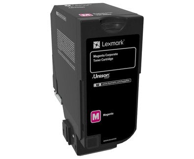 EAN 0734646608688 - Lexmark 74C20ME cartucho de tóner 1 pieza(s) Original Magenta imagen 1