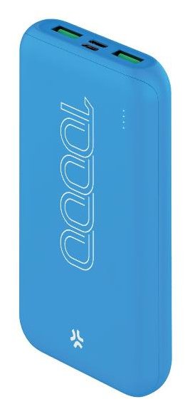Powerbank 10000 Mah Usb-C Azul